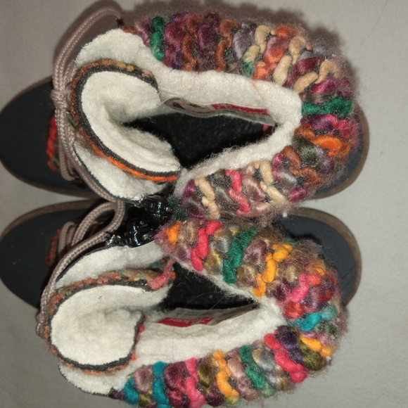 Rieker Baltimore Boots With Wool Lining Lace-Up  - Side Zipper EU 38/ 7.5 NWOT - Picture 6 of 8